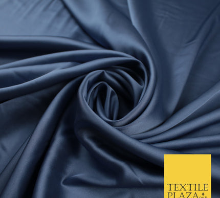 30 COLOURS Fine Silky Smooth Liquid Sateen Satin Dress Fabric Drape Lining