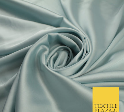 30 COLOURS Fine Silky Smooth Liquid Sateen Satin Dress Fabric Drape Lining