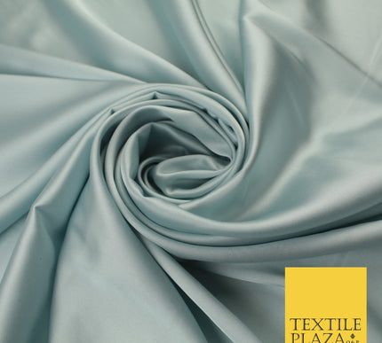 30 COLOURS Fine Silky Smooth Liquid Sateen Satin Dress Fabric Drape Lining