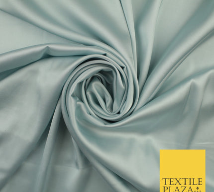 30 COLOURS Fine Silky Smooth Liquid Sateen Satin Dress Fabric Drape Lining