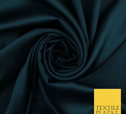 30 COLOURS Fine Silky Smooth Liquid Sateen Satin Dress Fabric Drape Lining