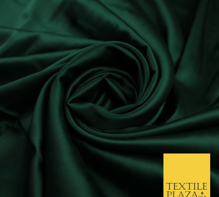 30 COLOURS Fine Silky Smooth Liquid Sateen Satin Dress Fabric Drape Lining