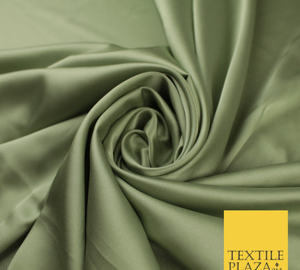 30 COLOURS Fine Silky Smooth Liquid Sateen Satin Dress Fabric Drape Lining