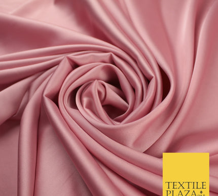 30 COLOURS Fine Silky Smooth Liquid Sateen Satin Dress Fabric Drape Lining