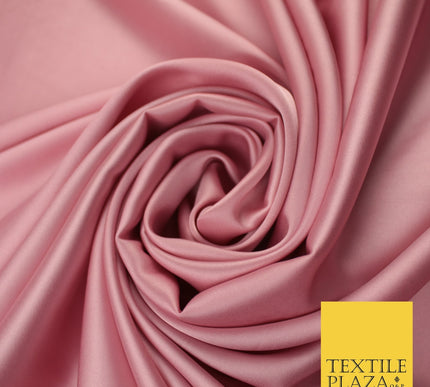 30 COLOURS Fine Silky Smooth Liquid Sateen Satin Dress Fabric Drape Lining