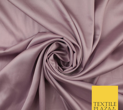 30 COLOURS Fine Silky Smooth Liquid Sateen Satin Dress Fabric Drape Lining