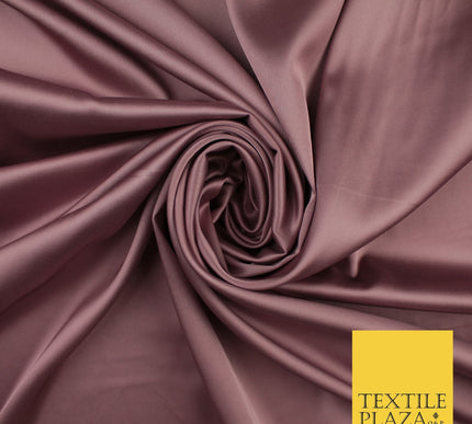 30 COLOURS Fine Silky Smooth Liquid Sateen Satin Dress Fabric Drape Lining