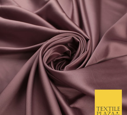 30 COLOURS Fine Silky Smooth Liquid Sateen Satin Dress Fabric Drape Lining
