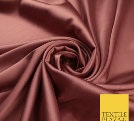 30 COLOURS Fine Silky Smooth Liquid Sateen Satin Dress Fabric Drape Lining