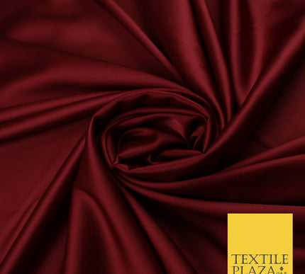 30 COLOURS Fine Silky Smooth Liquid Sateen Satin Dress Fabric Drape Lining