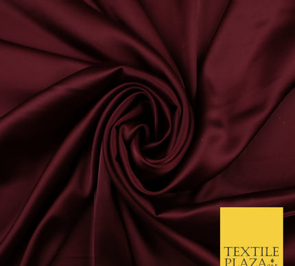 30 COLOURS Fine Silky Smooth Liquid Sateen Satin Dress Fabric Drape Lining