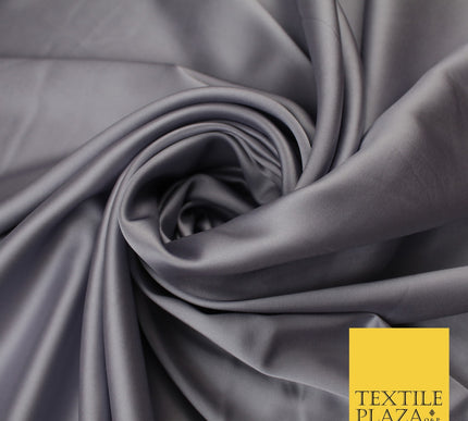30 COLOURS Fine Silky Smooth Liquid Sateen Satin Dress Fabric Drape Lining
