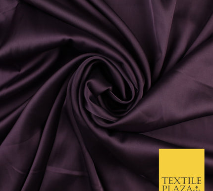 30 COLOURS Fine Silky Smooth Liquid Sateen Satin Dress Fabric Drape Lining