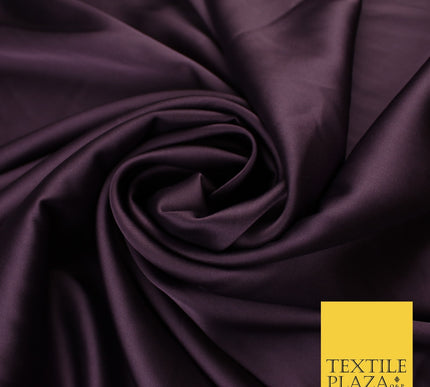 30 COLOURS Fine Silky Smooth Liquid Sateen Satin Dress Fabric Drape Lining