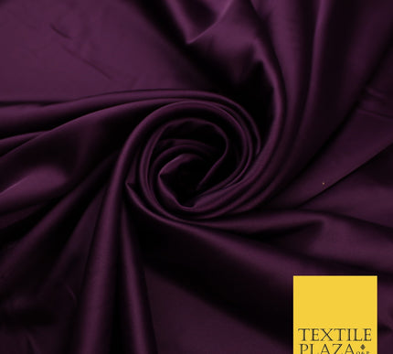 30 COLOURS Fine Silky Smooth Liquid Sateen Satin Dress Fabric Drape Lining