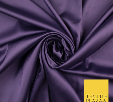 30 COLOURS Fine Silky Smooth Liquid Sateen Satin Dress Fabric Drape Lining