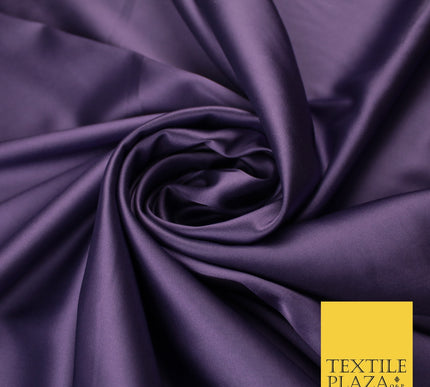 30 COLOURS Fine Silky Smooth Liquid Sateen Satin Dress Fabric Drape Lining