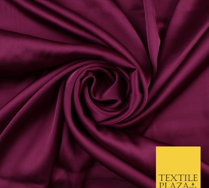 30 COLOURS Fine Silky Smooth Liquid Sateen Satin Dress Fabric Drape Lining