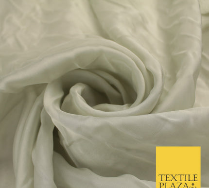 OVER 60 COLOURS Premium Plain ORGANZA Sheer Fabric Voile Dress Wedding 44"