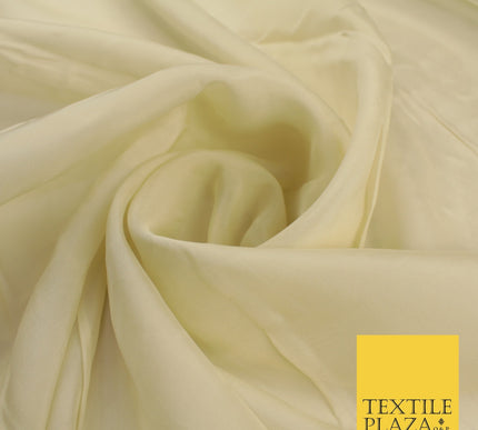 OVER 60 COLOURS Premium Plain ORGANZA Sheer Fabric Voile Dress Wedding 44"