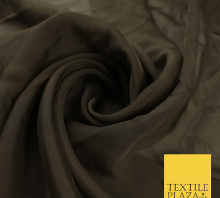 OVER 60 COLOURS Premium Plain ORGANZA Sheer Fabric Voile Dress Wedding 44"