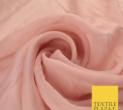 OVER 60 COLOURS Premium Plain ORGANZA Sheer Fabric Voile Dress Wedding 44"