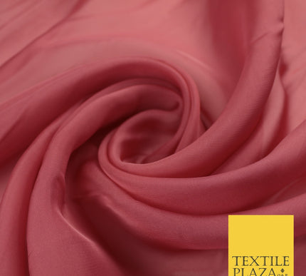 OVER 60 COLOURS Premium Plain ORGANZA Sheer Fabric Voile Dress Wedding 44"