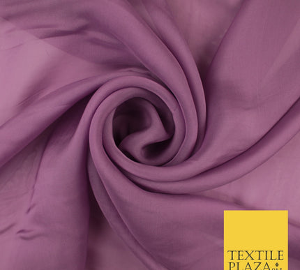 OVER 60 COLOURS Premium Plain ORGANZA Sheer Fabric Voile Dress Wedding 44"