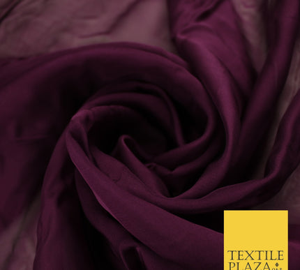 OVER 60 COLOURS Premium Plain ORGANZA Sheer Fabric Voile Dress Wedding 44"