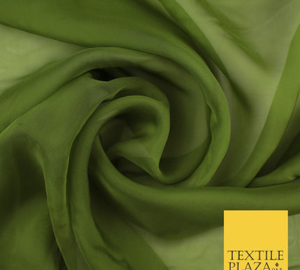 OVER 60 COLOURS Premium Plain ORGANZA Sheer Fabric Voile Dress Wedding 44"