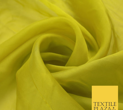 OVER 60 COLOURS Premium Plain ORGANZA Sheer Fabric Voile Dress Wedding 44"