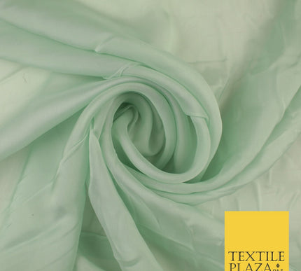 OVER 60 COLOURS Premium Plain ORGANZA Sheer Fabric Voile Dress Wedding 44"