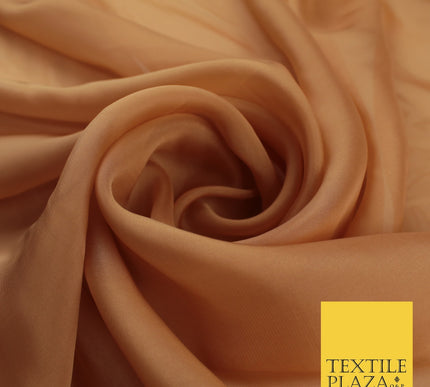 OVER 60 COLOURS Premium Plain ORGANZA Sheer Fabric Voile Dress Wedding 44"