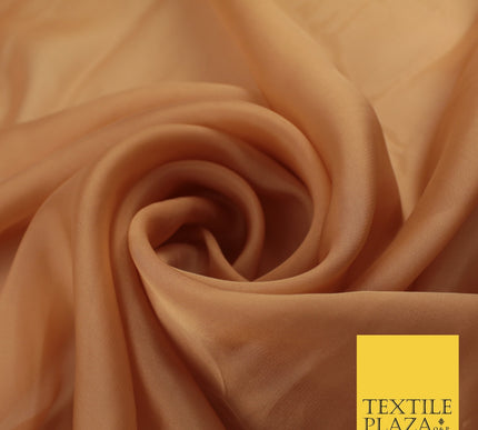 OVER 60 COLOURS Premium Plain ORGANZA Sheer Fabric Voile Dress Wedding 44"