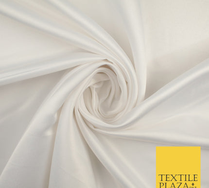 Lightweight Smooth Matt Duchess Satin Fabric Material Bridal Wedding Dress 58"