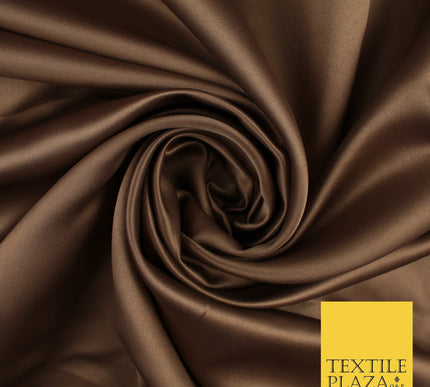Lightweight Smooth Matt Duchess Satin Fabric Material Bridal Wedding Dress 58"