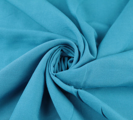 OVER 30 COLOURS - Soft Plain Rayon Viscose Fabric Drape 60" Wide