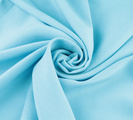 OVER 30 COLOURS - Soft Plain Rayon Viscose Fabric Drape 60" Wide