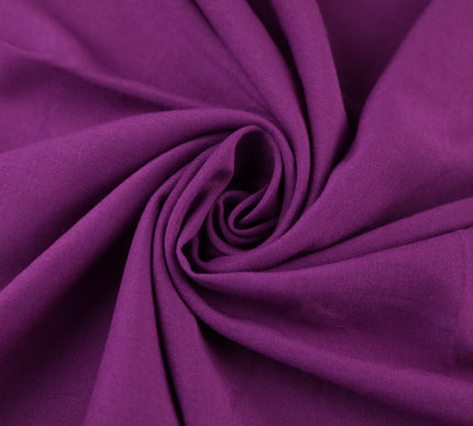OVER 30 COLOURS - Soft Plain Rayon Viscose Fabric Drape 60" Wide