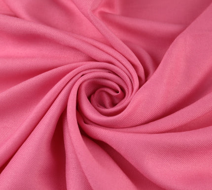OVER 30 COLOURS - Soft Plain Rayon Viscose Fabric Drape 60" Wide