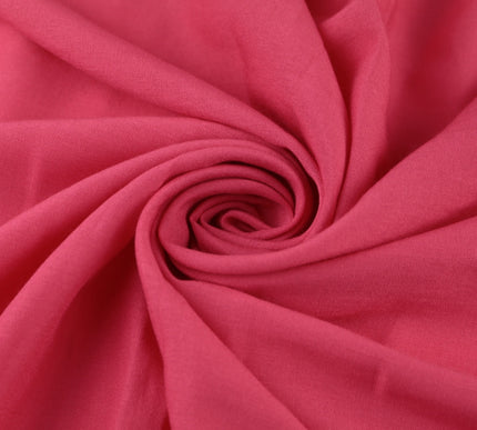 OVER 30 COLOURS - Soft Plain Rayon Viscose Fabric Drape 60" Wide