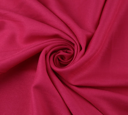 OVER 30 COLOURS - Soft Plain Rayon Viscose Fabric Drape 60" Wide