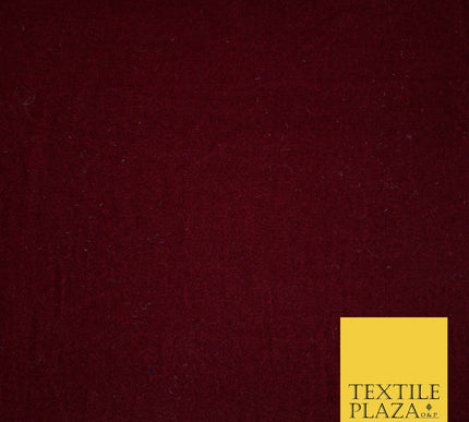 Luxury Soft Plain Micro Velvet Fabric Velour Dress Material Non-Stretch 44" Wide