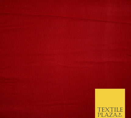 Luxury Soft Plain Micro Velvet Fabric Velour Dress Material Non-Stretch 44" Wide