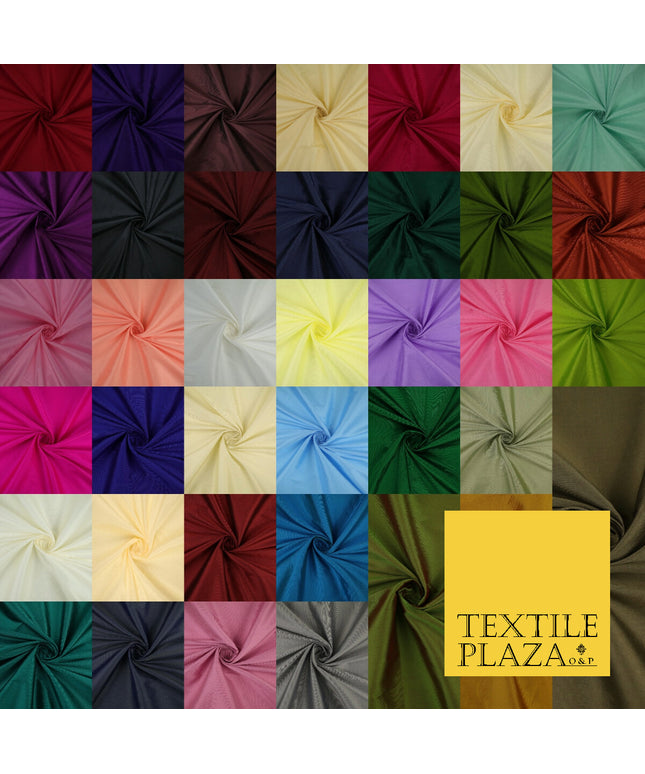 Over 35 Colours - Two Tone Shot Faux Matte Silk TAFFETA Dress Fabric Material