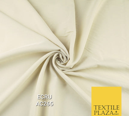 Plain Dyed Powder Crepe Soft Matt Lining Dress 100% Polyester Budget Fabric 44"