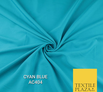 Plain Dyed Powder Crepe Soft Matt Lining Dress 100% Polyester Budget Fabric 44"