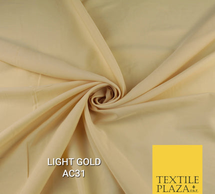 Plain Dyed Powder Crepe Soft Matt Lining Dress 100% Polyester Budget  Fabric 44"