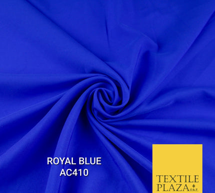 Plain Dyed Powder Crepe Soft Matt Lining Dress 100% Polyester Budget Fabric 44"