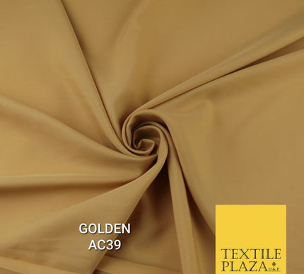 Plain Dyed Powder Crepe Soft Matt Lining Dress 100% Polyester Budget  Fabric 44"